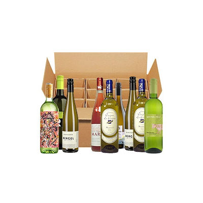Paket mit 18 Flaschen Weisswein - Weltweit -